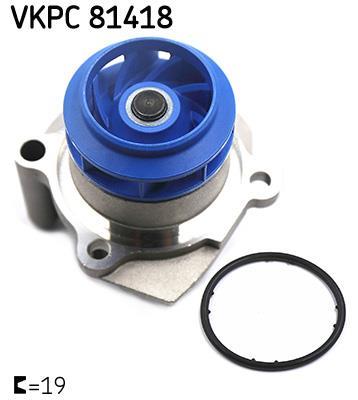 Pompe à eau SKF ref. VKPC 81418